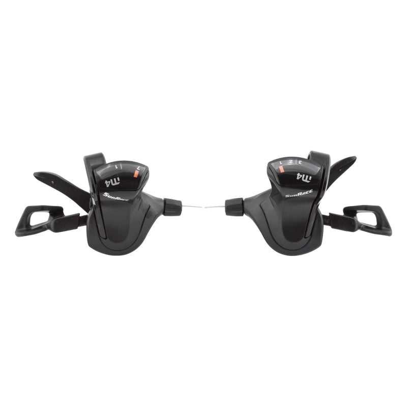 SunRace M403 Flat Bar Trigger Shifter Set – 3 x 7-Speed Dual Lever