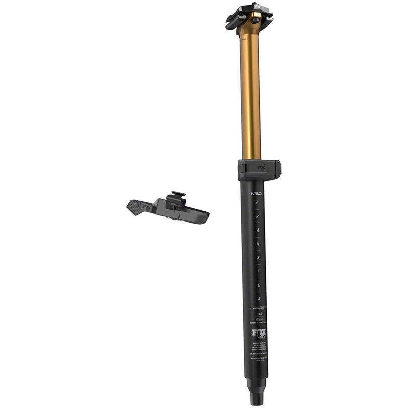 FOX Transfer Factory Neo Wireless Dropper Seatpost – 34.9 mm 175 mm Internal Routing Kashima Coat