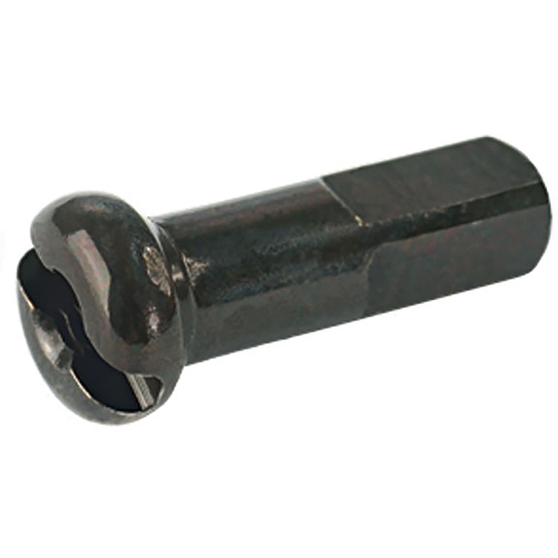 DT Swiss Standard Spoke Nipples – Brass 1.8 x 12mm Black Box of 100
