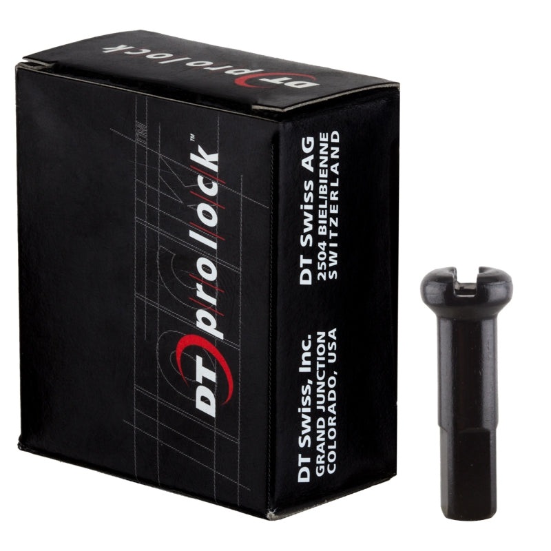 DT Swiss ProLock Alloy Nipple 14g/16mm Black Box/100