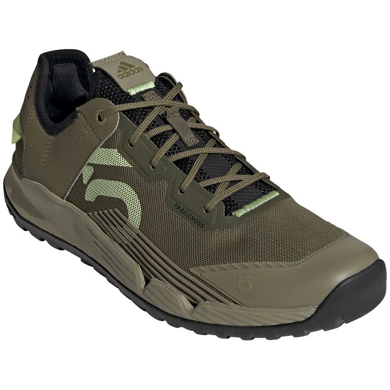Trailcross LT Flat Shoes – Mens Focus Olive/Pulse Lime/Orbit Green 11