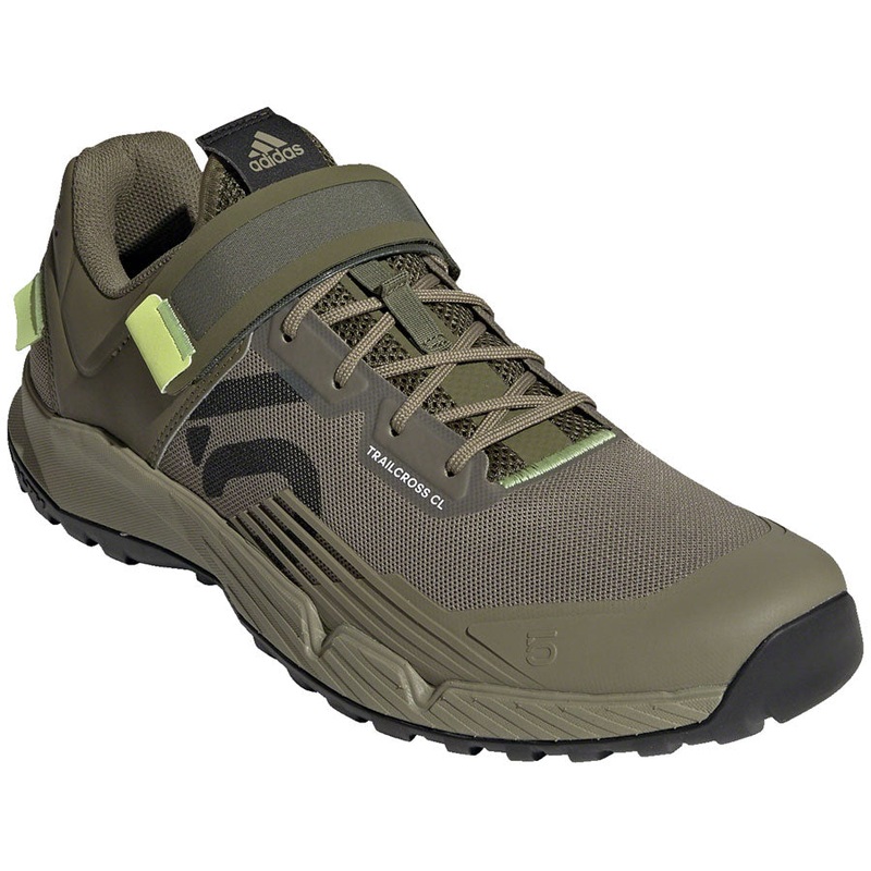 Trailcross Mountain Clipless Shoes – Mens Orbit Green/Carbon/Pulse Lime 6.5