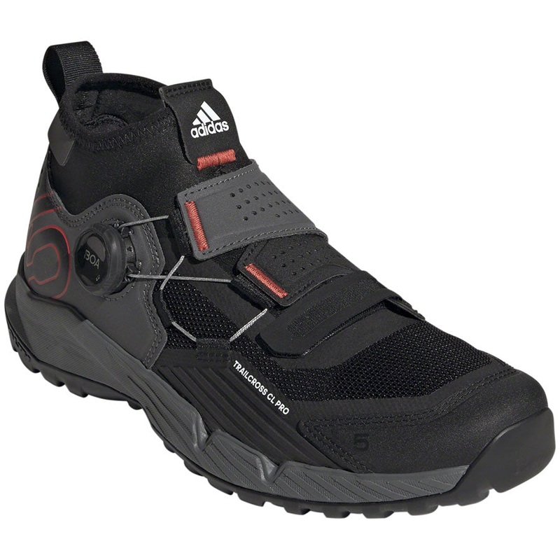 Trailcross Pro Mountain Clipless Shoes – Womens Gray/Black/Red 9.5