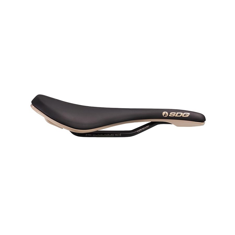Bel-Air V3 Overland Saddle Lux-Alloy Rails Black/Tan