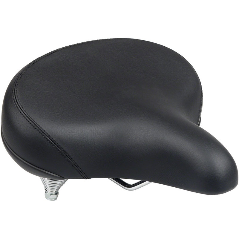 Cruiser Saddle – Springs Steel Black