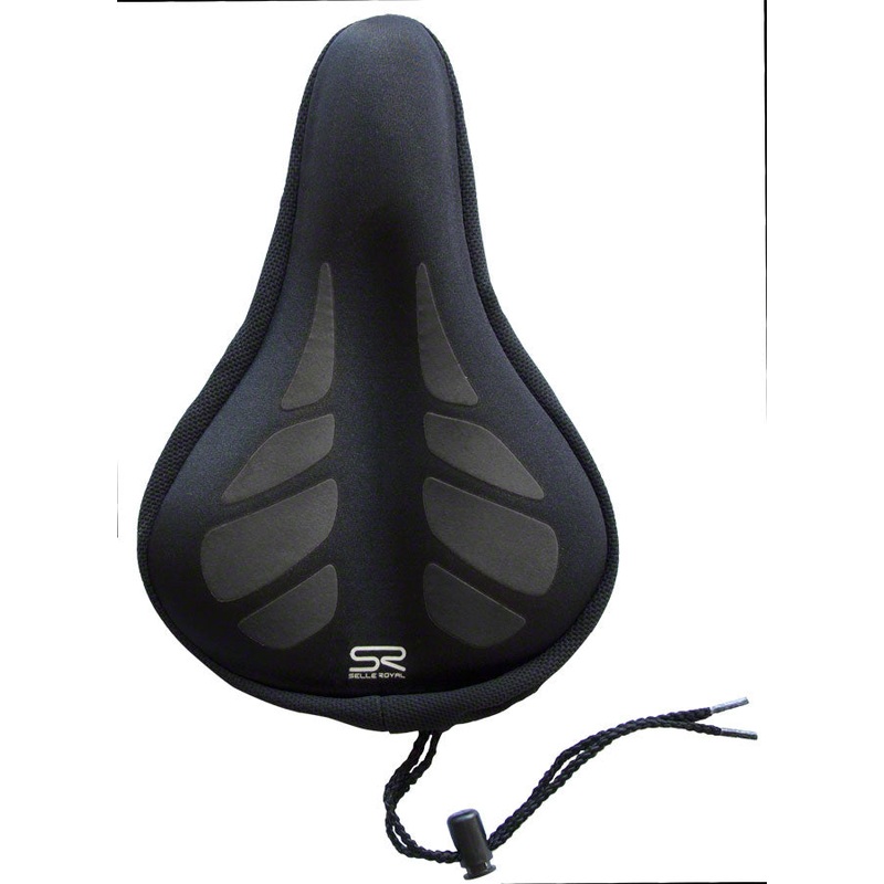 Gel Seat Cover – Black Medium