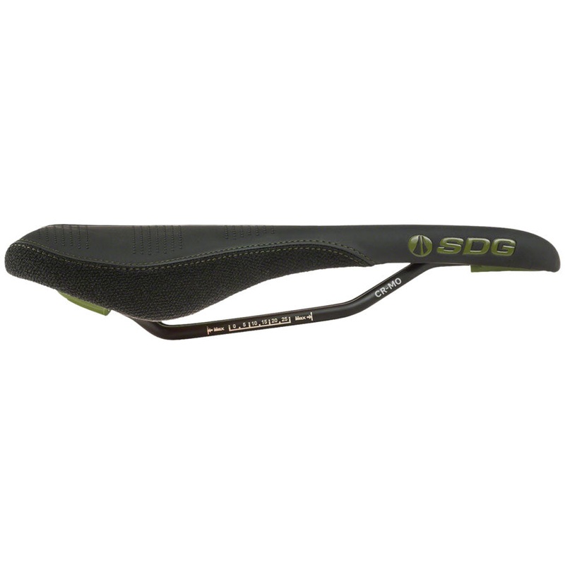 Radar Saddle – Chromoly Black/Olive Green