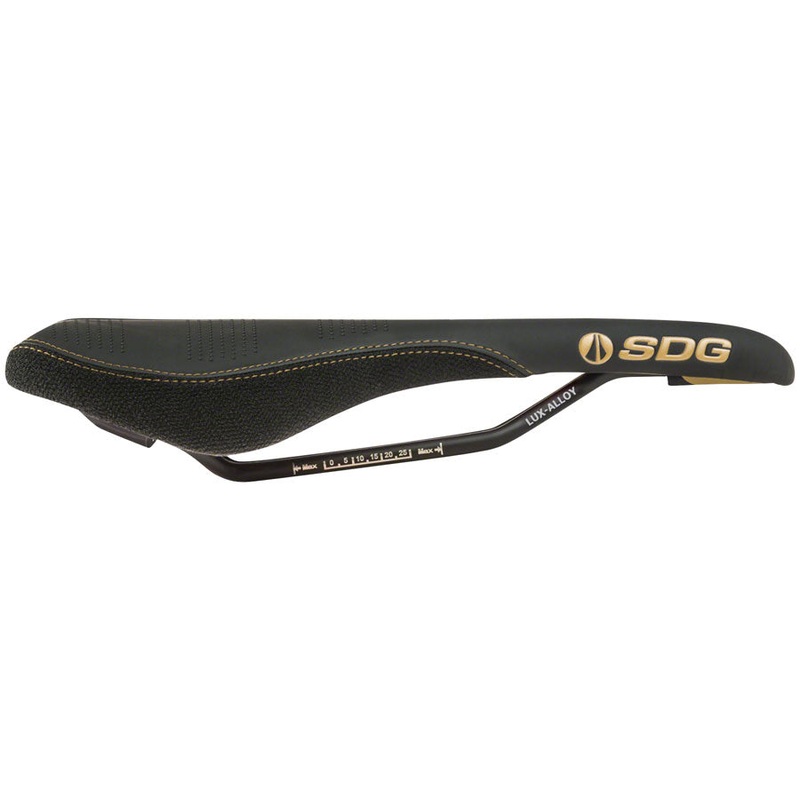 Radar Saddle – Lux-Alloy Black/Tan