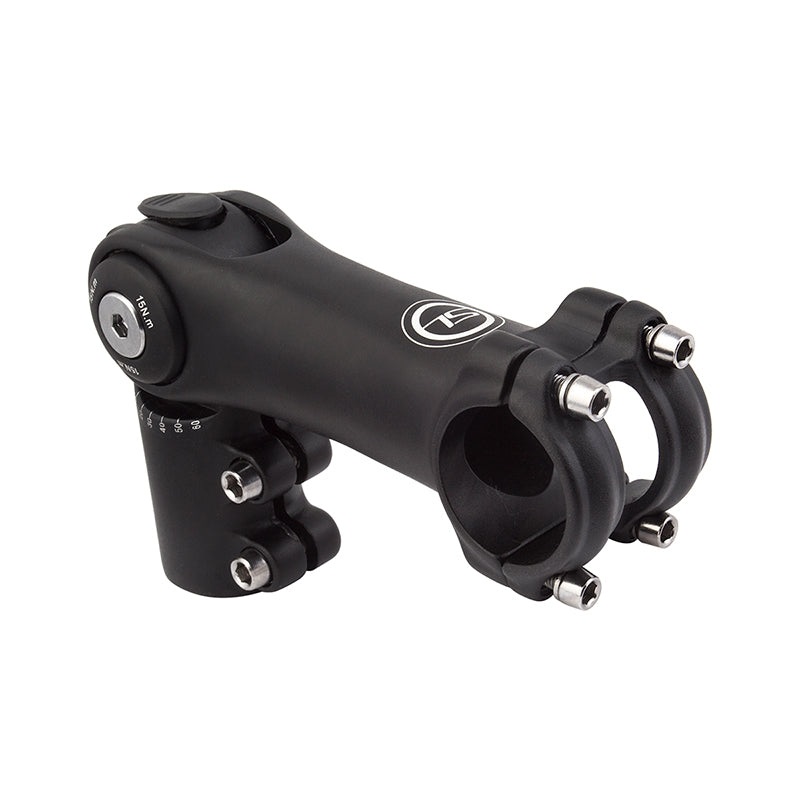 Sunlite 0-60 Adjustable Top Mount  Stem 90 25.4 or 31.8 Black
