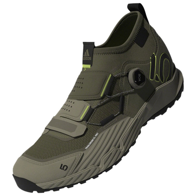 Trailcross Pro Mountain Clipless Shoes – Mens Green/BLK/Green 9.5