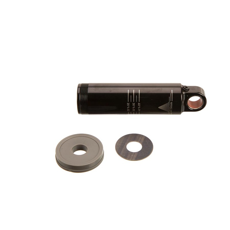 Rear Shock Damper Body – Standard Eyelet 47.5mm w/ Hydraulic Bottom Out 7.5mm Travel Spacer Super Deluxe C1+ 2023+