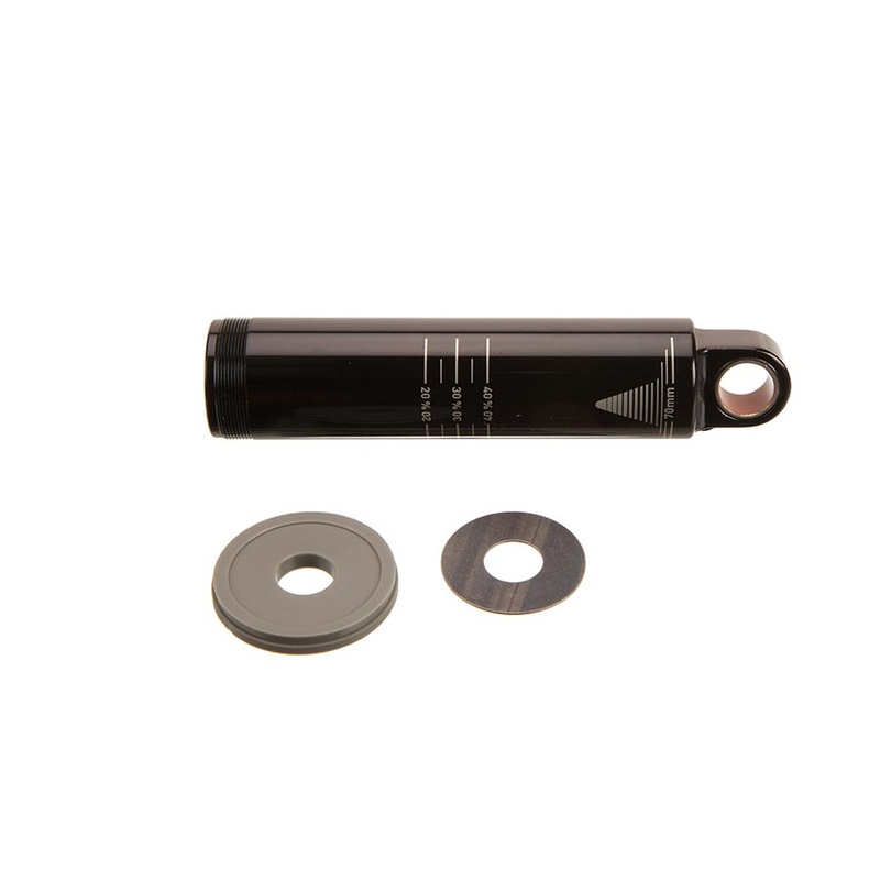 Rear Shock Damper Body – Standard Eyelet 70mm w/ Hydraulic Bottom Out 5mm Travel Spacer Super Deluxe C1+ 2023+