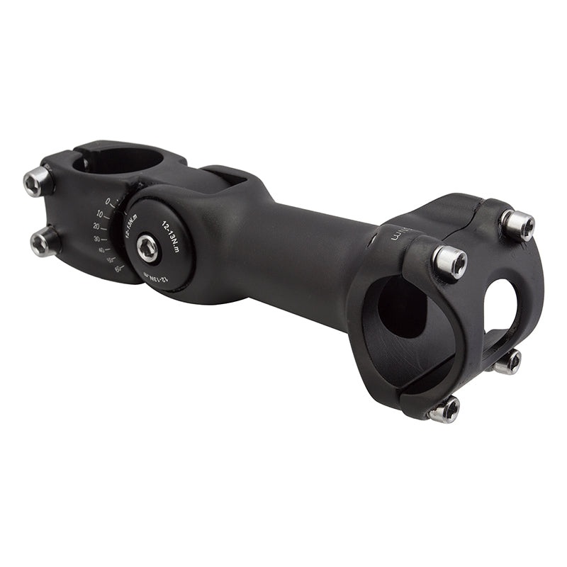 Sunlite 0-60 Adjustable  Stem 125 25.4 or 31.8 Black