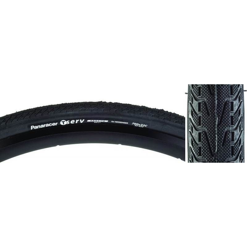 Panaracer T-Serv Protite Tire – 700 x 32 Clincher Folding Black 60tpi
