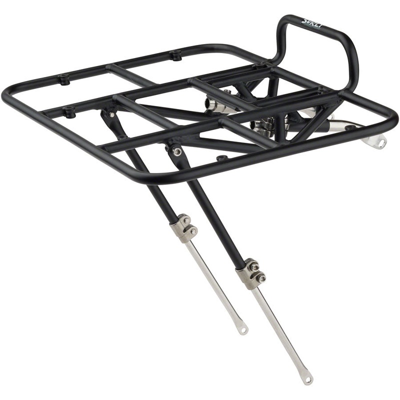 24-Pack Rack Front Rack – Steel Black