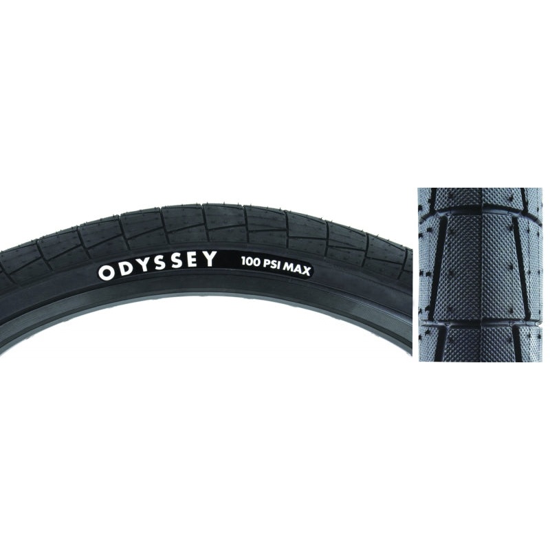 Odyssey Broc Tire – 20 x 2.4 Clincher Wire Black