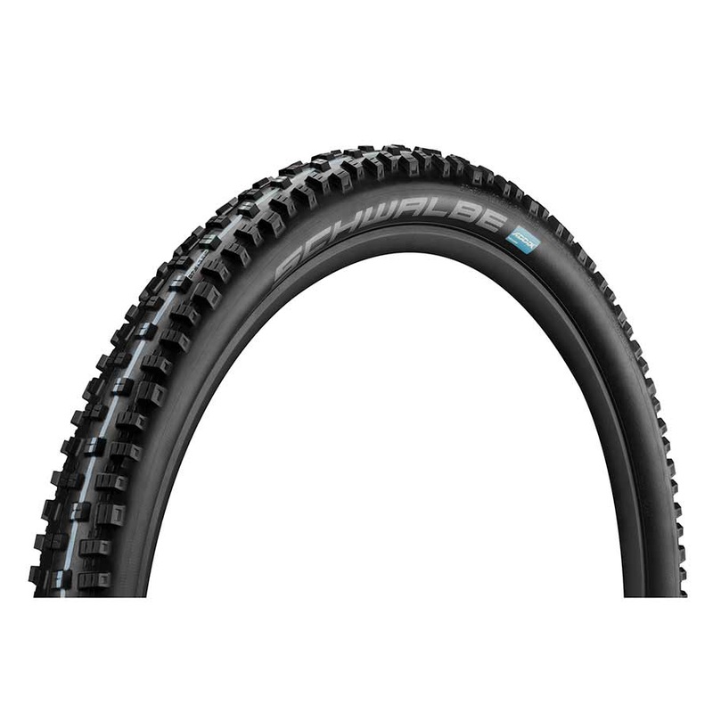 Schwalbe Nobby Nic Addix Tire 27.5×2.60 Folding Tubeless Ready Addix Speedgrip SnakeSkin Apex 67TPI Black