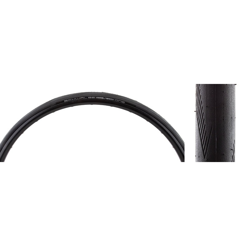 Schwalbe One Tire – 700 x 28 Clincher Folding BLK Performance Line RaceGuard Addix E-25