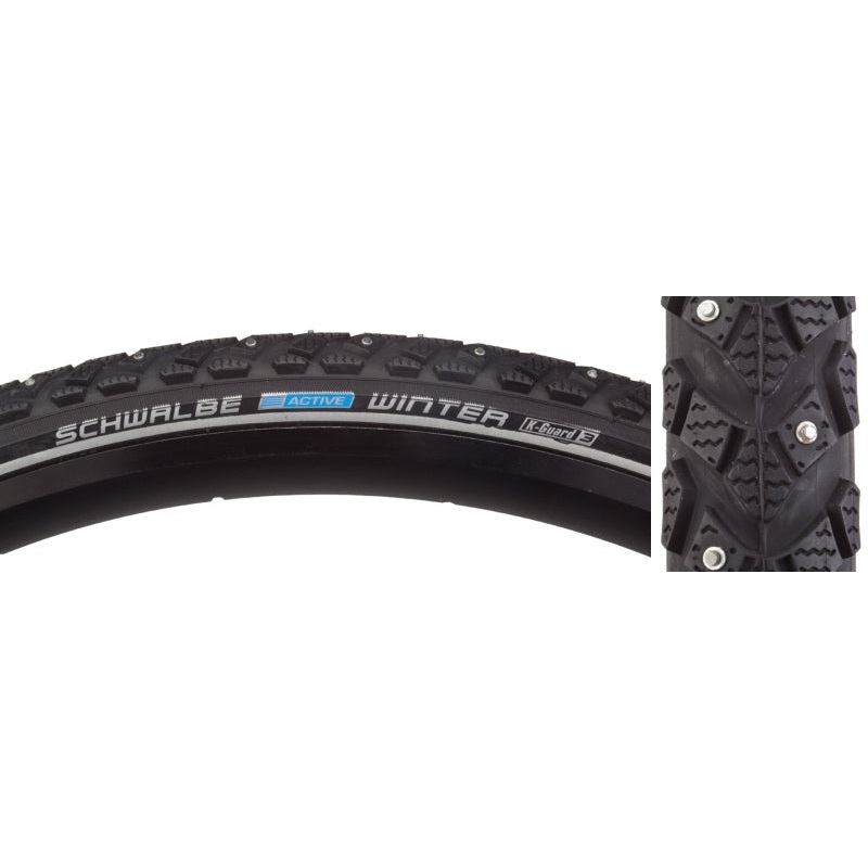 Schwalbe Winter Active Twin K-Guard 700×30 Studded Tire
