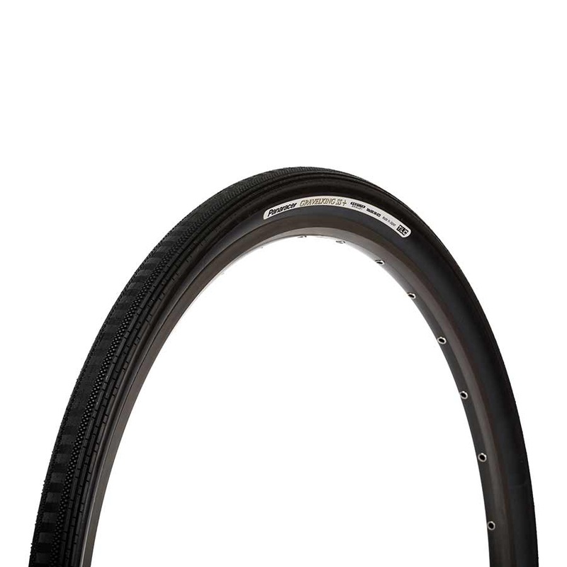 Panaracer GravelKing SS Plus Tire – 700 x 38 Tubeless Folding BLK ProTite Protection