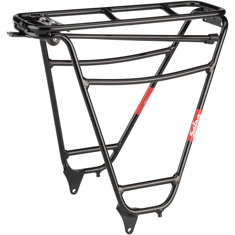 Alternator Rear Rack – Fits Rear Dropout Spacing 170-177mm Aluminum BLK