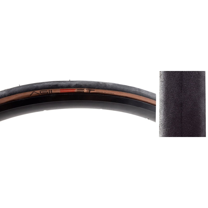 Panaracer Agilest Road Tire 700x28C Folding Clincher ZSG AGILE Advanced Extra Alpha Cord Amber