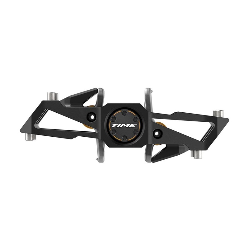 Time Speciale 12 Pedals – Dual Sided Clipless Platform Aluminum 9/16 BLK/Gold Large B1