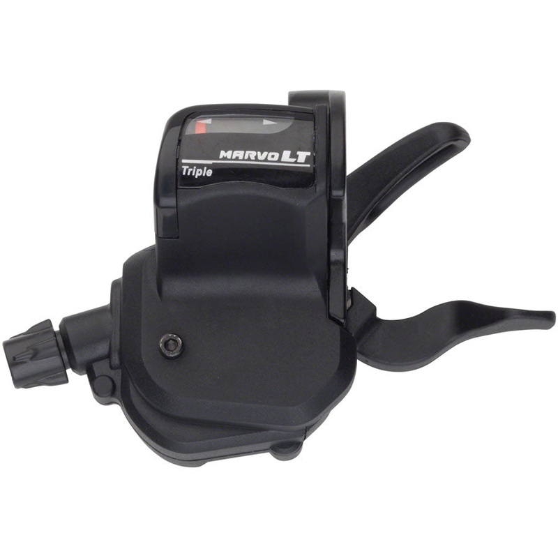 MarvoLT Left Trigger Shifter Triple Steel Lever Optical Gear Indicator Shimano Compatible