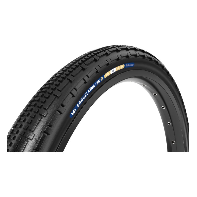 Panaracer GravelKing SK Plus Tire – 650b x 48 / 27.5 x 1.90 Tubeless Folding BLK