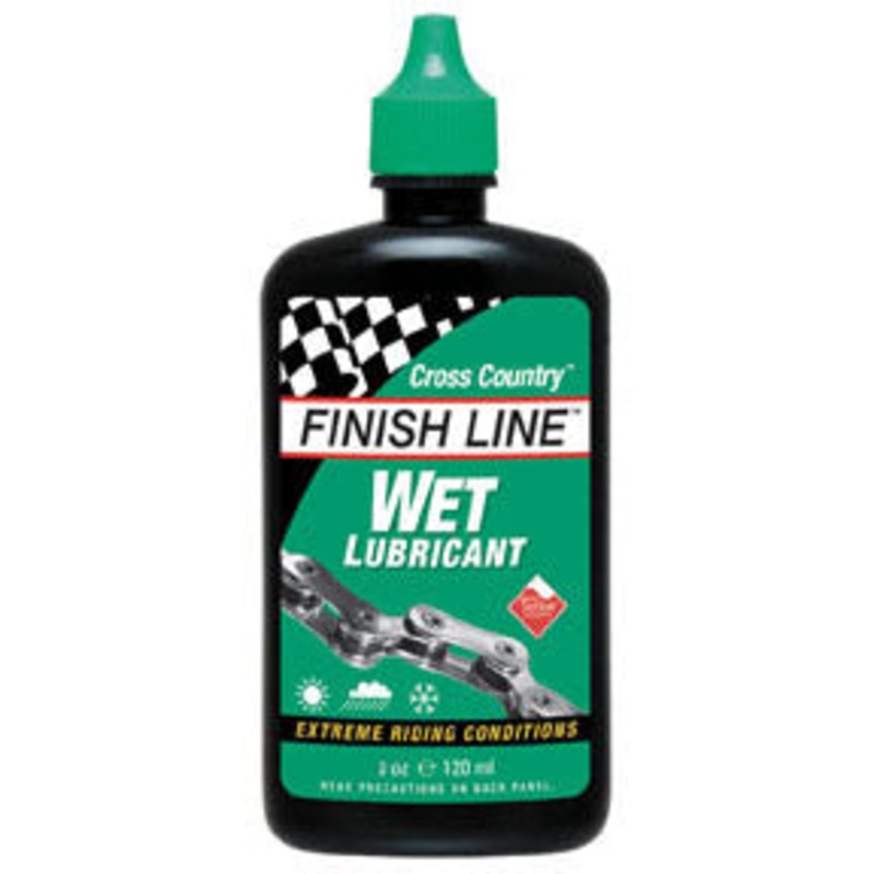 Finish Line WET Bike Chain Lube – 2oz Drip