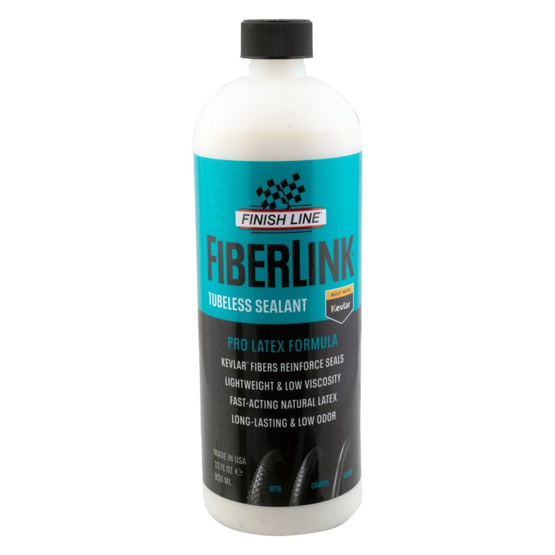 Finish Line FiberLink Tubeless Tire Sealant – 32oz Pour