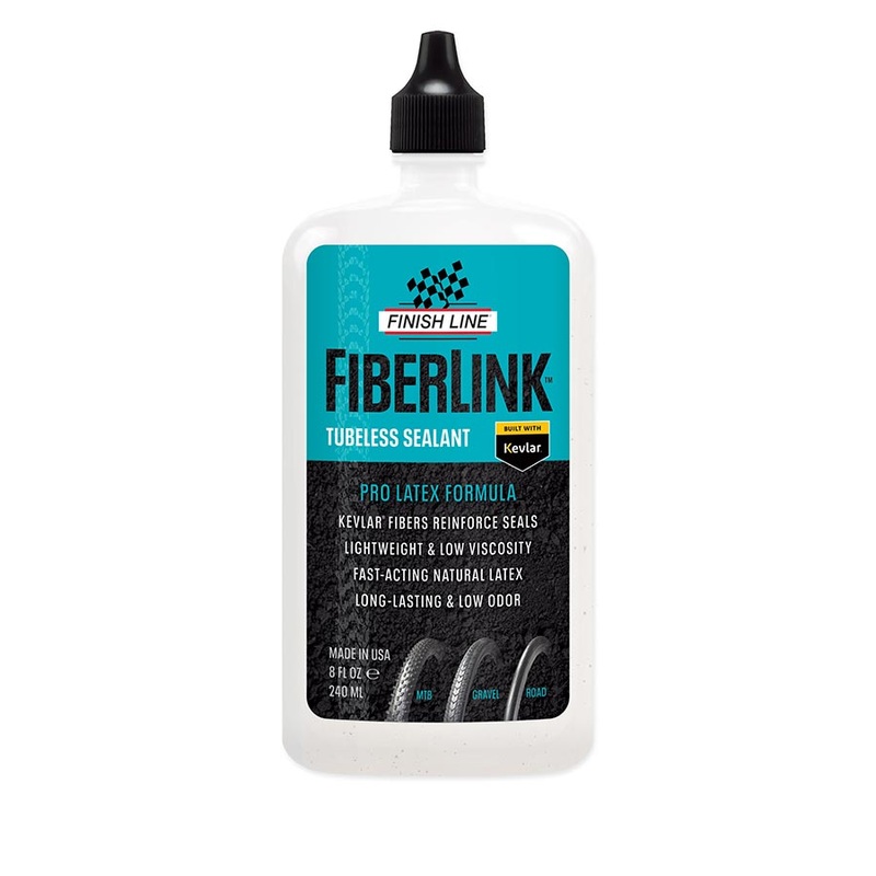 Finish Line FiberLink Tubeless Tire Sealant – 8oz Drip