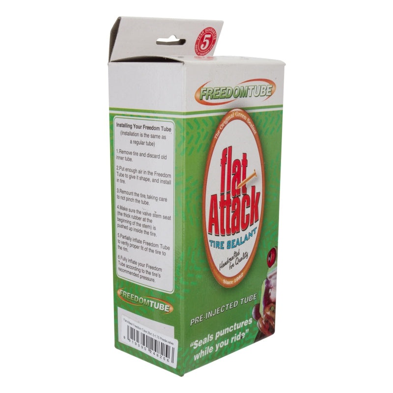 Flat attack Flat Attack Tube 26×1.50-1.75 PV 40mm 0d Threaded Non-Removable