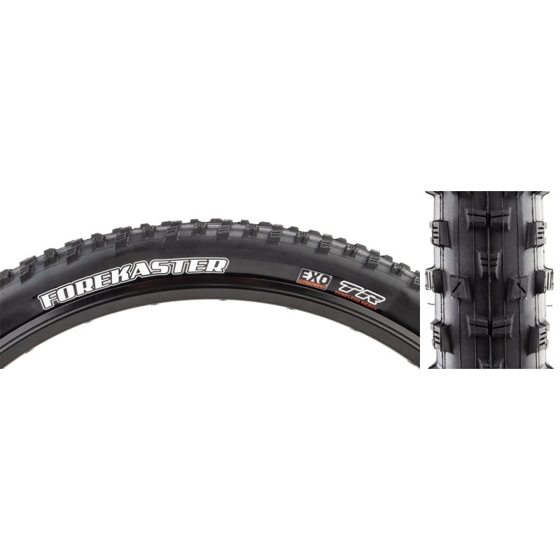 Forekaster Tire – 29 x 2.6 Tubeless Folding Black Dual EXO