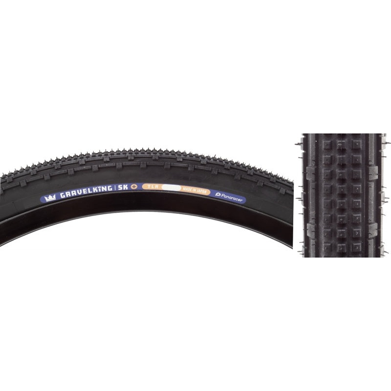 GravelKing SK Plus Tire – 700 x 45 Tubeless Folding Black