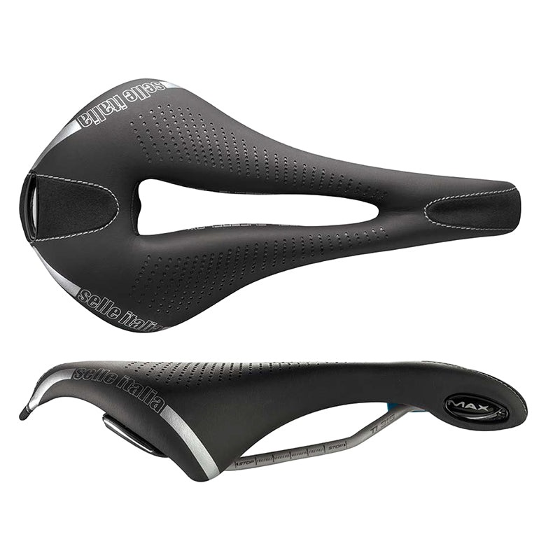 Max Flite Gel Superflow Saddle – Titanium Black L3