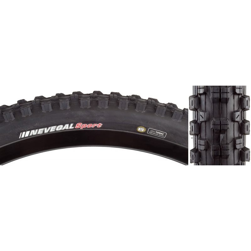 Nevegal Sport Tire – 26 x 2.1 Clincher Wire Black