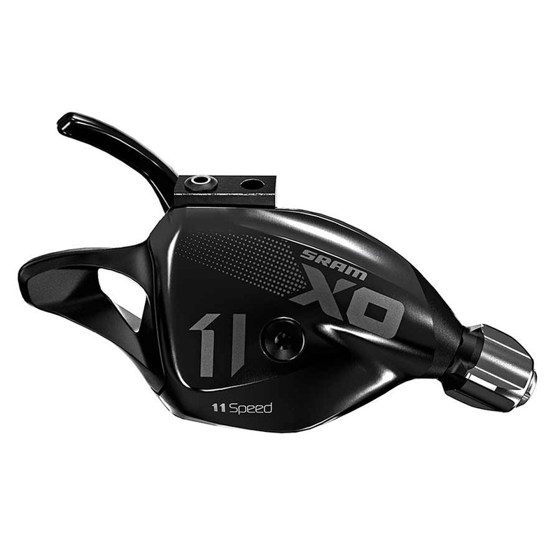 X01 11-Speed Trigger Shifter Includes Handlebar Clamp BLK Gray White logo Cable Housing Sold Separately