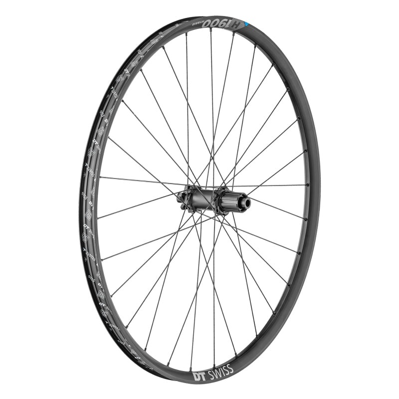DT Swiss H 1900 Spline 30 Rear Wheel – 29 12 x 148mm 6-Bolt HG 11 Black