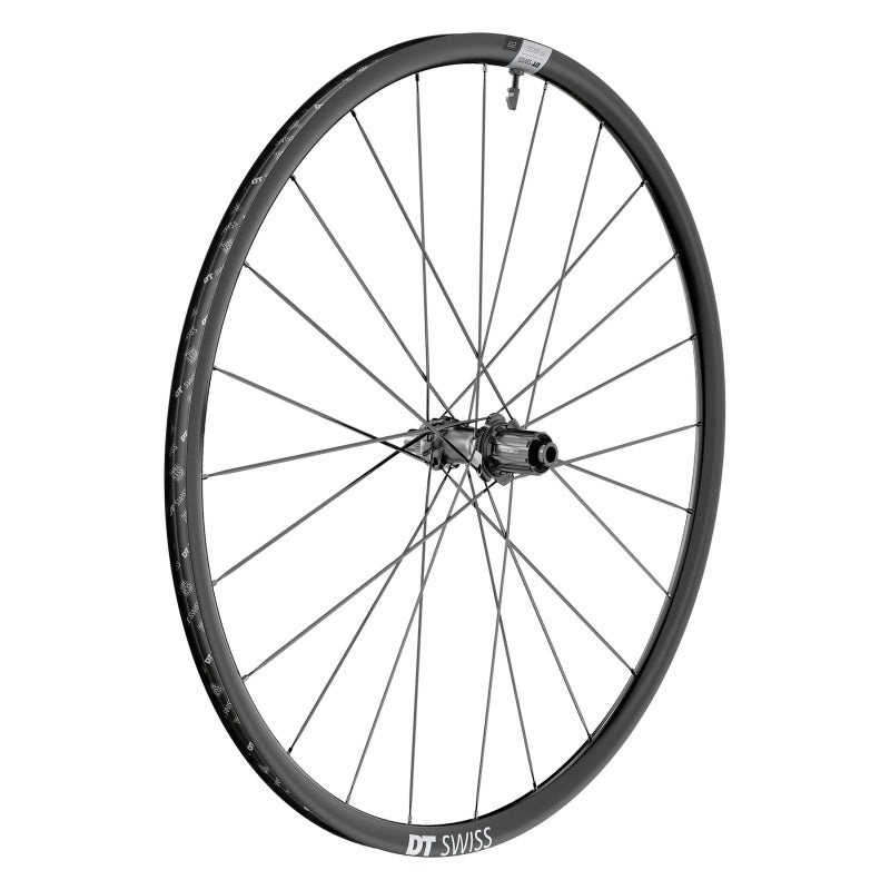 DT Swiss P 1800 Spline Rear Wheel – 700 12 x 142mm Center-Lock HGR11 Ratchet LN 18 BLK