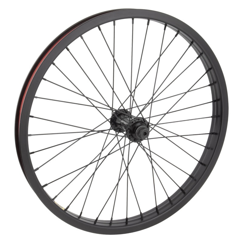 Odyssey Stage-2 Front Wheel – 20 3/8 x 100mm Rim Brake Black
