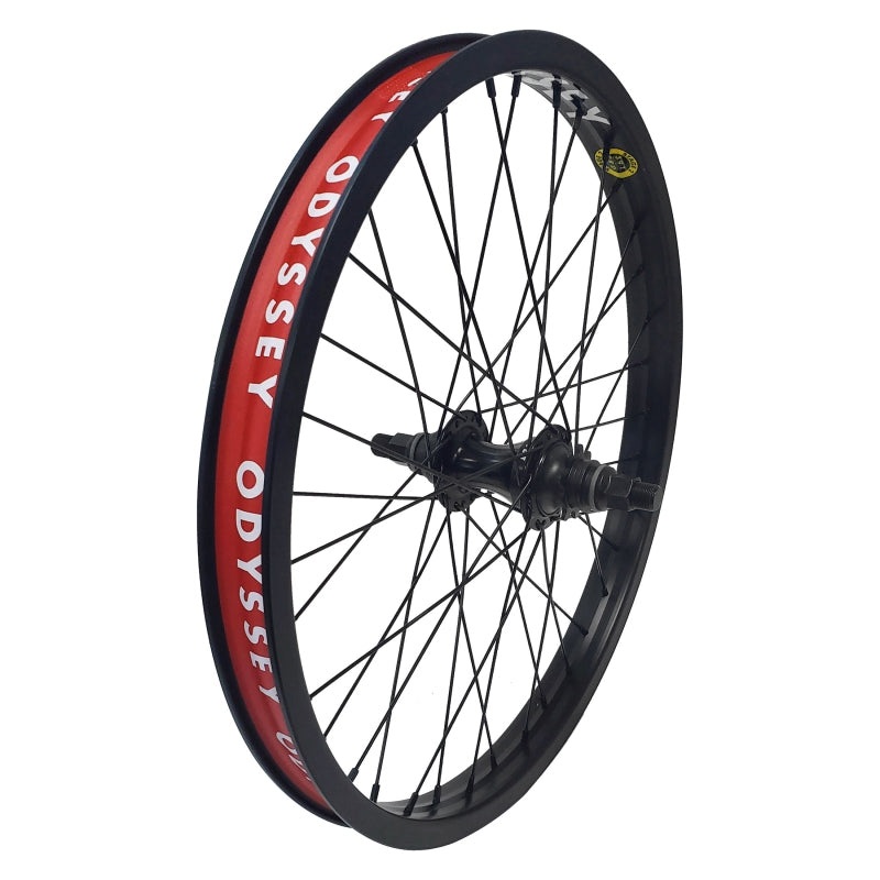 Odyssey Stage-2 Rear Wheel – 20 14 x 110mm Rim Brake LHD Cassette Black