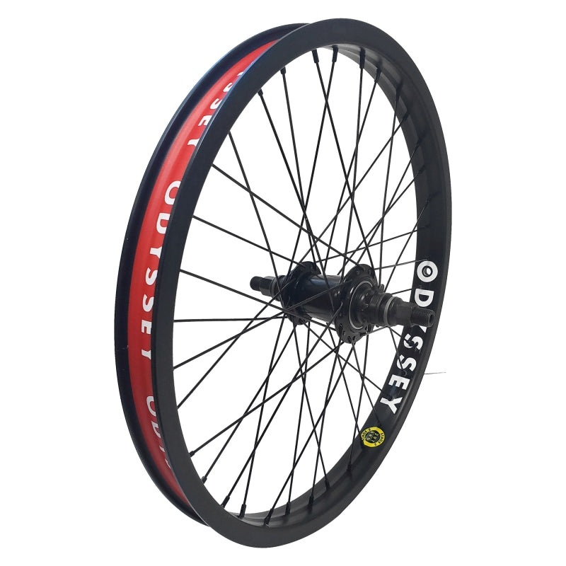 Odyssey Stage-2 Rear Wheel – 20 14 x 110mm Rim Brake RHD Freecoaster Black