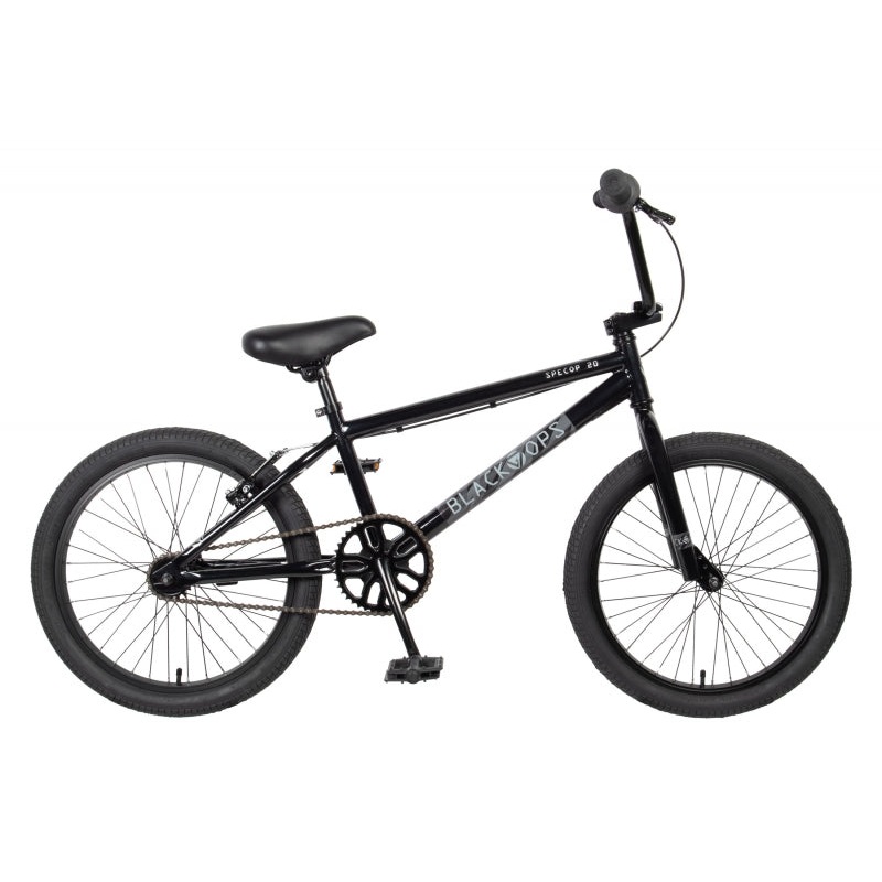 Black ops SpecOp-20 Step-Over 11` Metallic Black 20` Black Anodized 1 Speed Coaster Brake