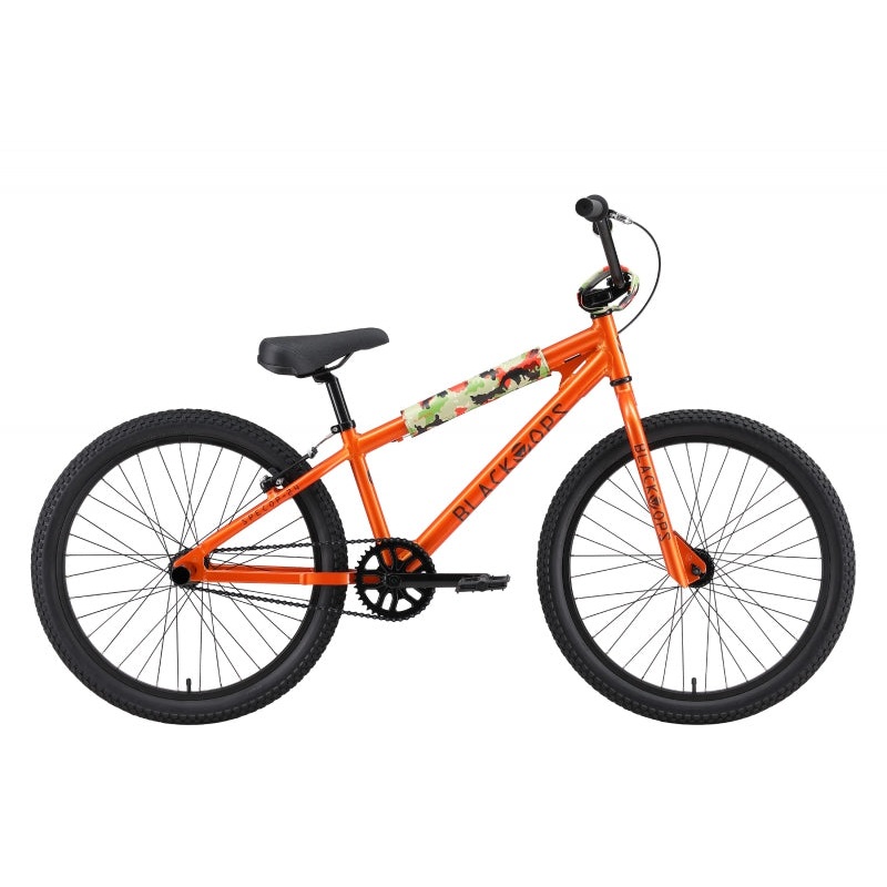 Black ops SpecOp-24 Step-Over 13` Blaze Orange 24` Anodized Black 1 Speed V-Brake