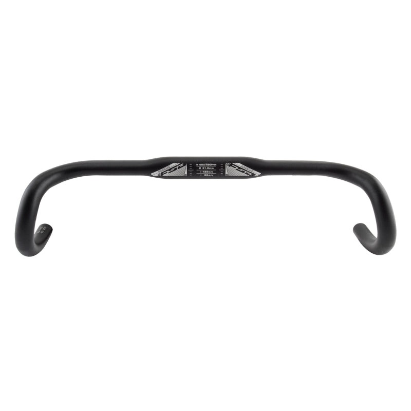 NS Adventure Drop Handlebar – Aluminum 31.8mm 46cm Black