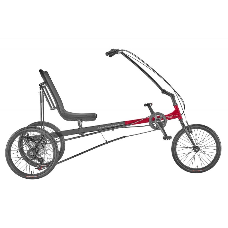 Sun seeker Eco-Delta SX Unisex 31-50` X-Seam Gloss Black/Bright Red 20` Black 7 Speed Disc/Rim Brake