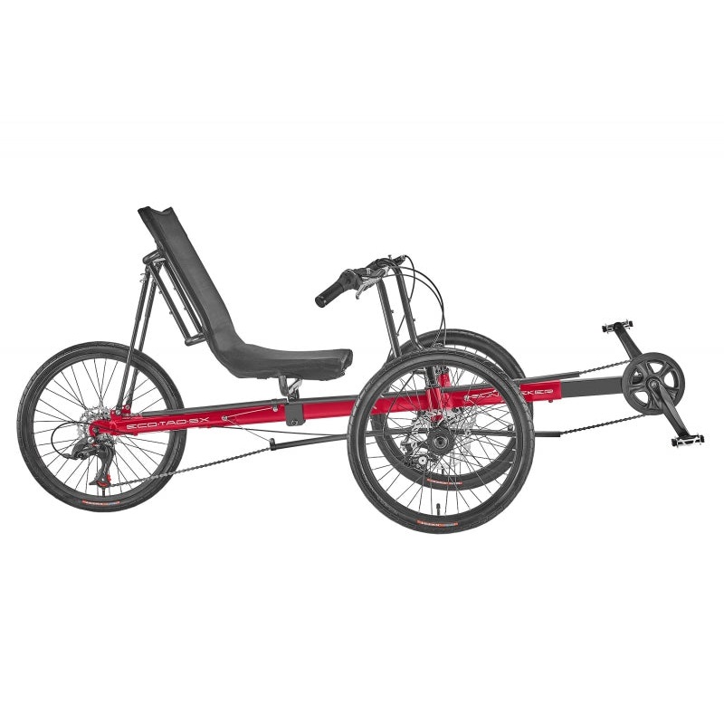 Sun seeker Eco-Tad SX Tadpole Unisex 30-52` X-Seam Bright Red/Gloss Black 20` Black 7 Speed Disc Brake