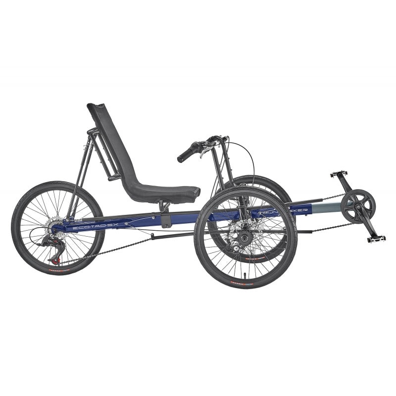 Sun seeker Eco-Tad SX Tadpole Unisex 30-52` X-Seam Navy Blue/Gloss Grey 20` Black 7 Speed Disc Brake