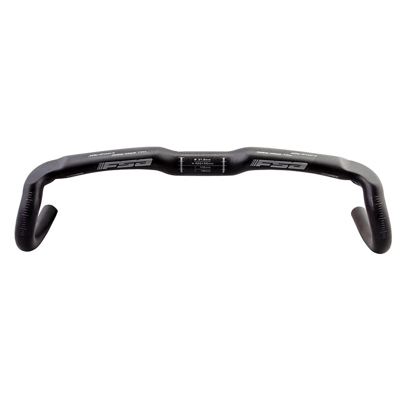 K-Wing AGX Drop Handlebar – Carbon 31.8mm 42cm Carbon